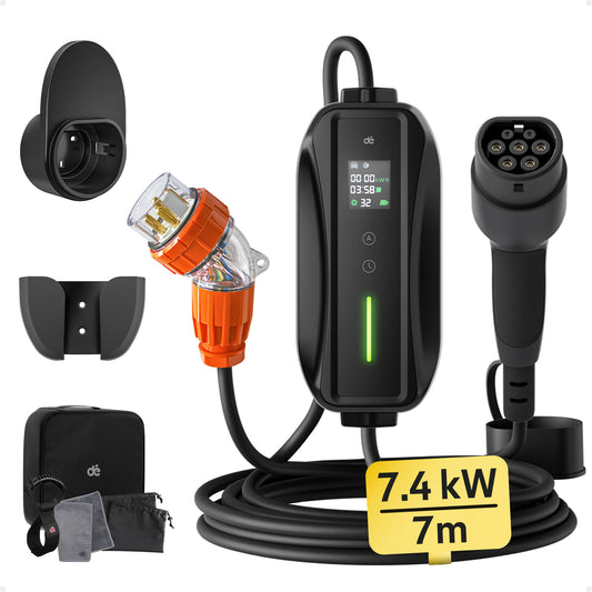 AU Level 2 Portable EV Charger CEE Plug 7kW