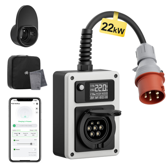 Wallbox mobile avec CEE Mode 3 AC