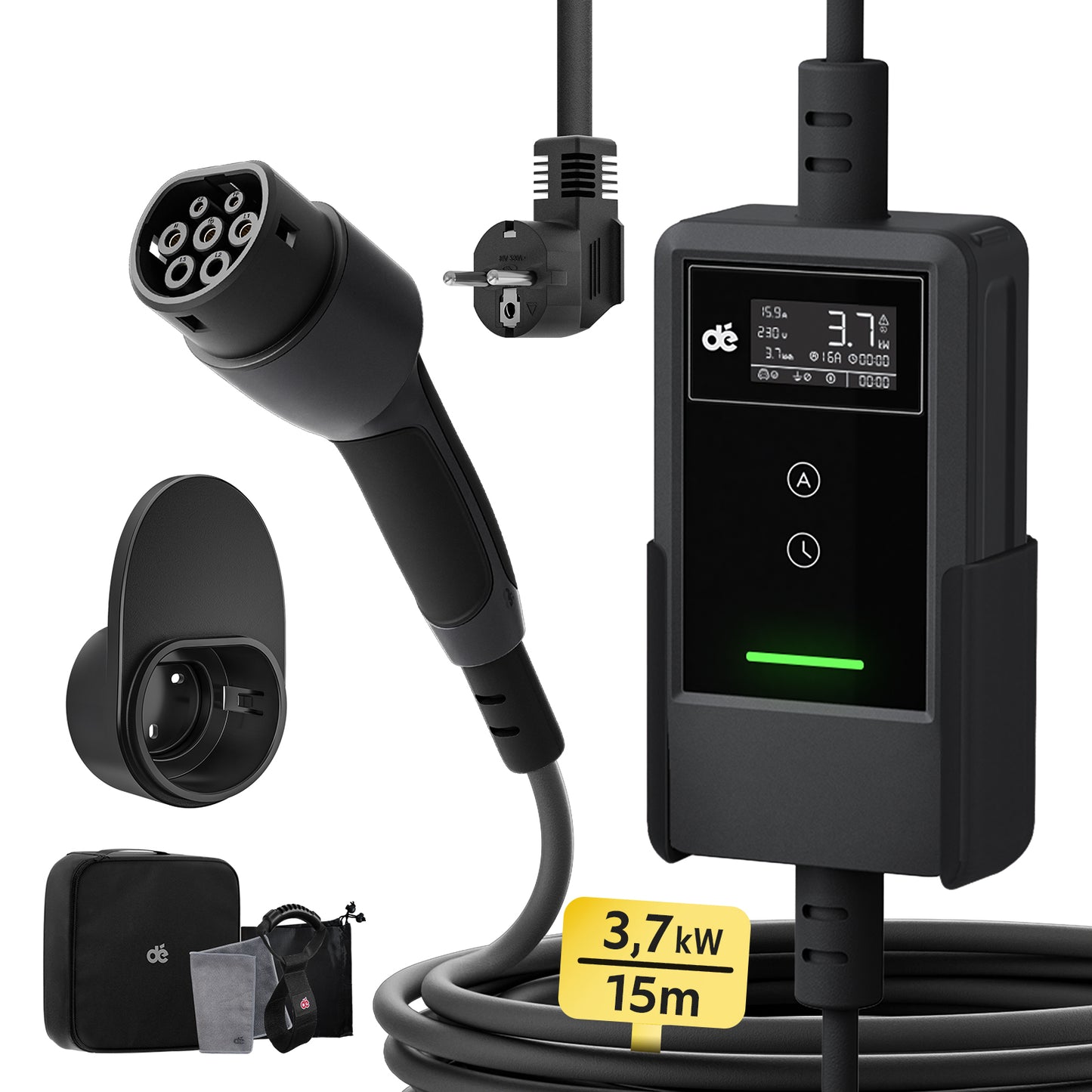 Chargeur portable EV UE avec Schuko v2