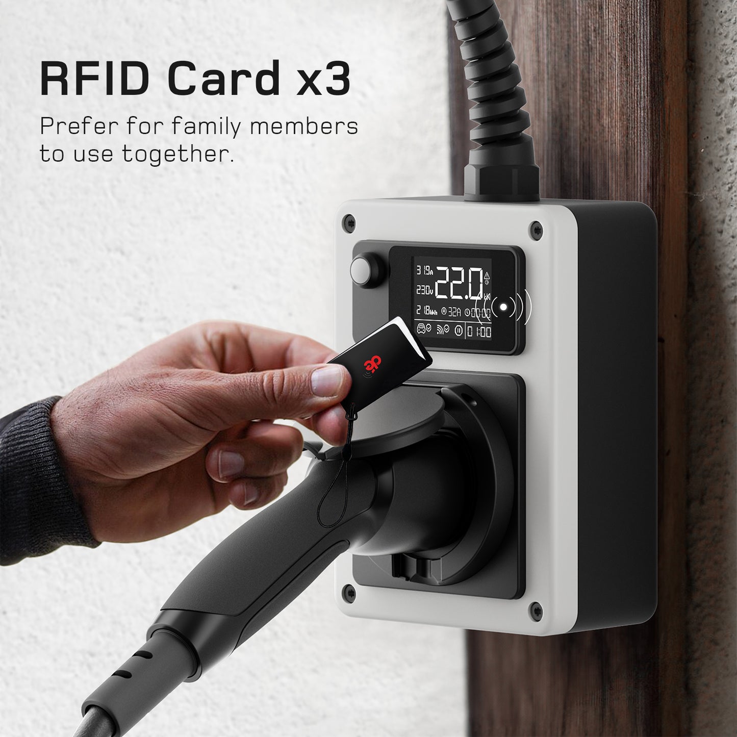 Wallbox mobile avec CEE Mode 3 AC