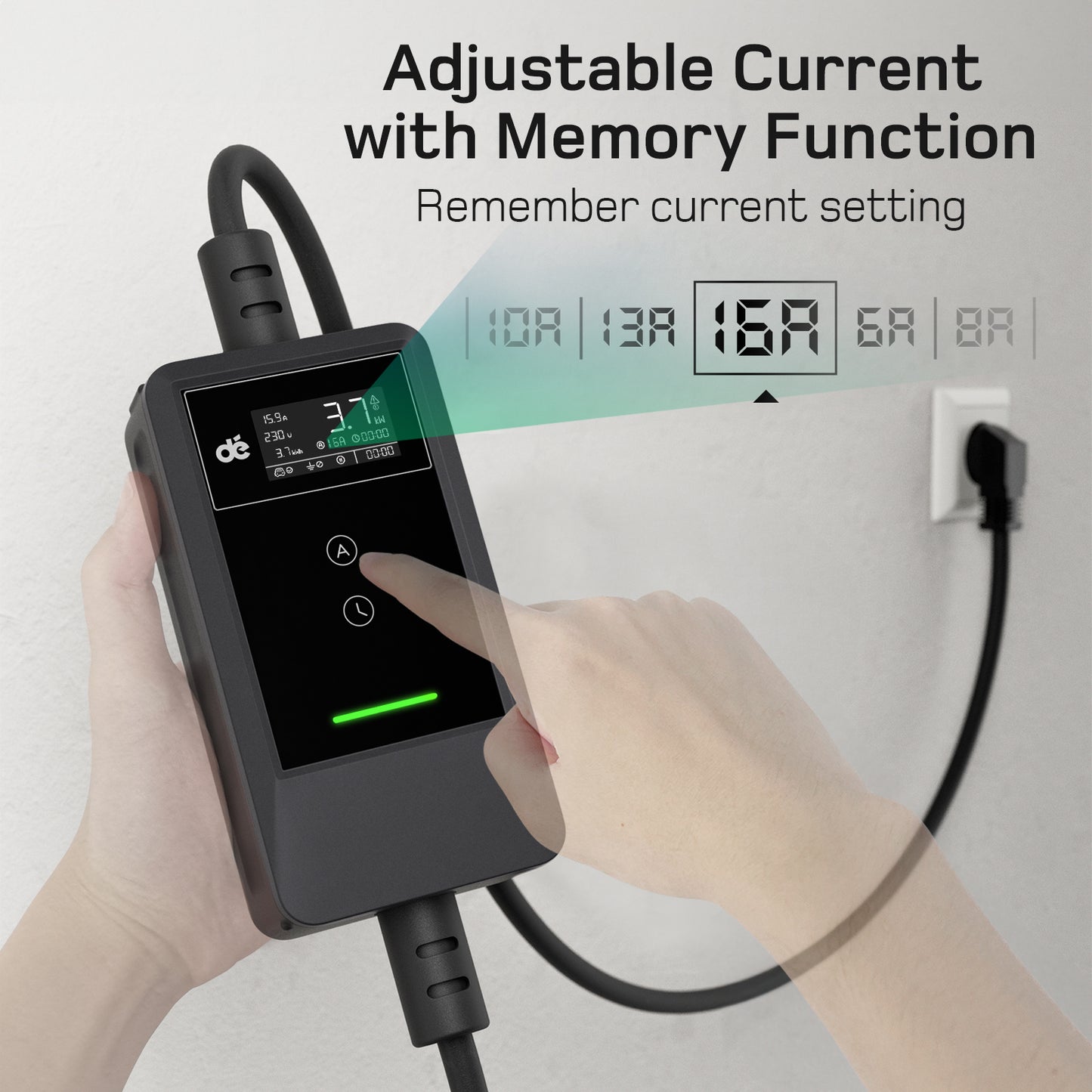 Chargeur portable EV UE avec Schuko v2