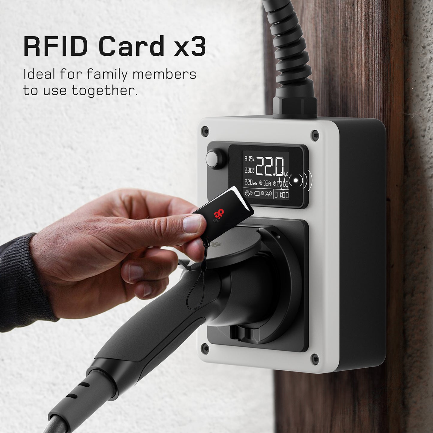 Wallbox mobile avec CEE Mode 3 AC