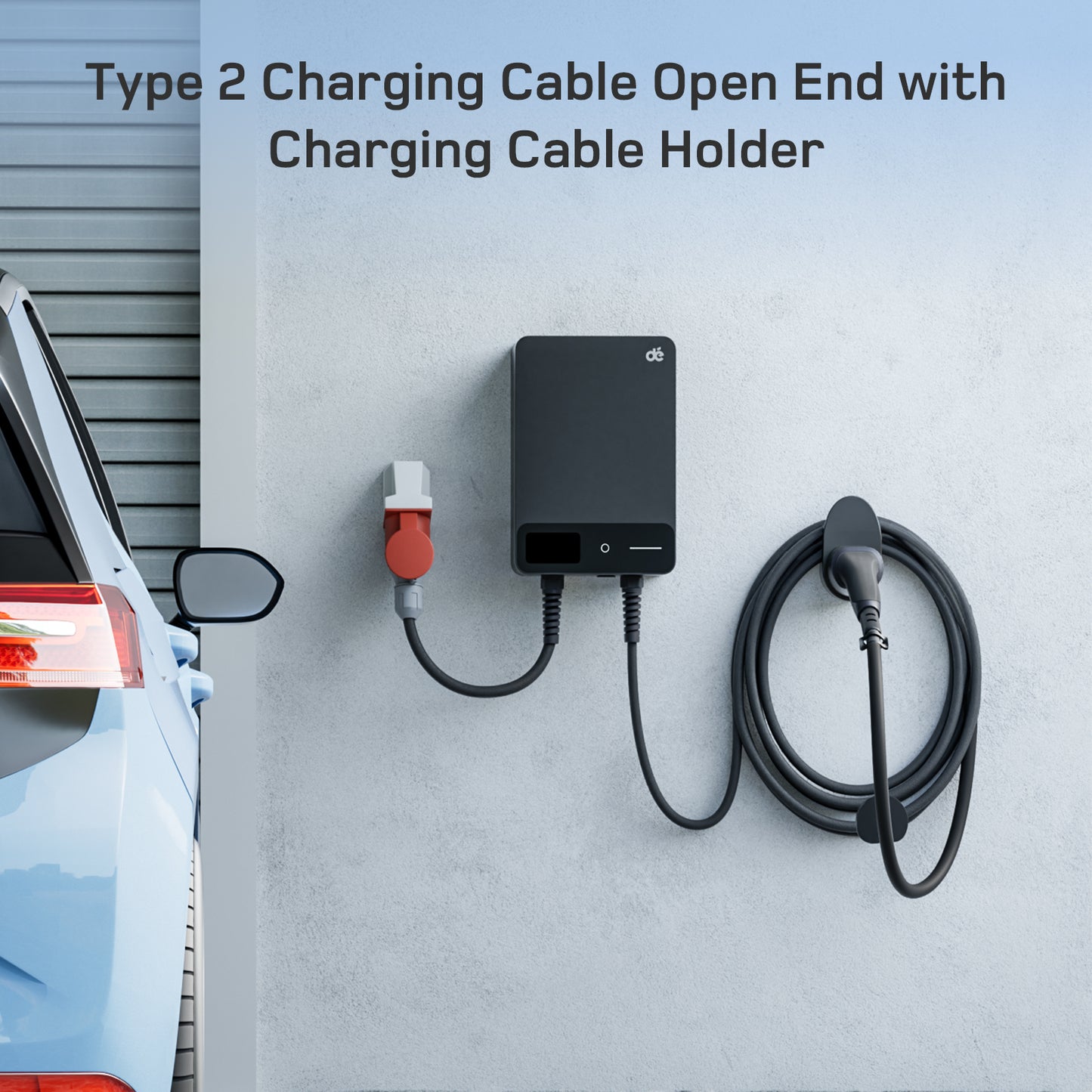 dé Type 2 Charging Cable Open End 11kW
