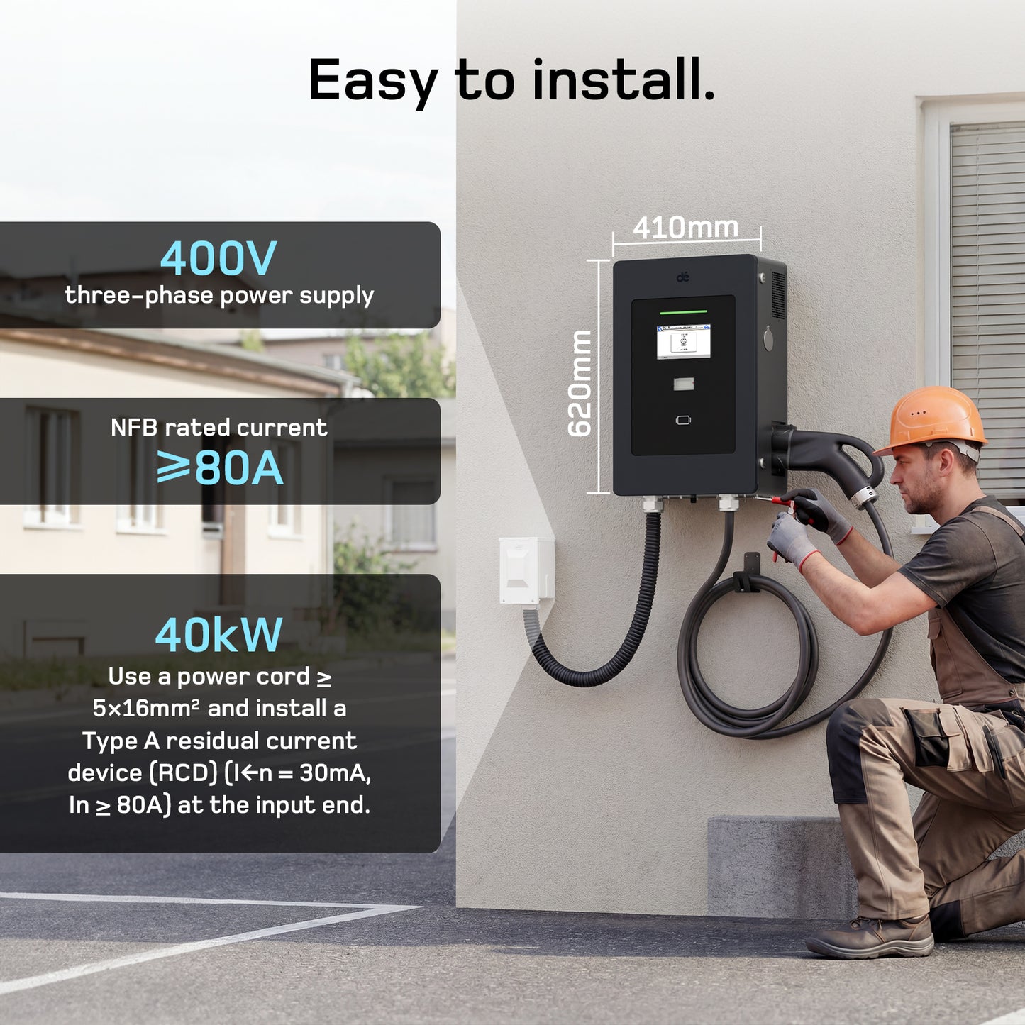 dé 30/40kW DC Fast Charger