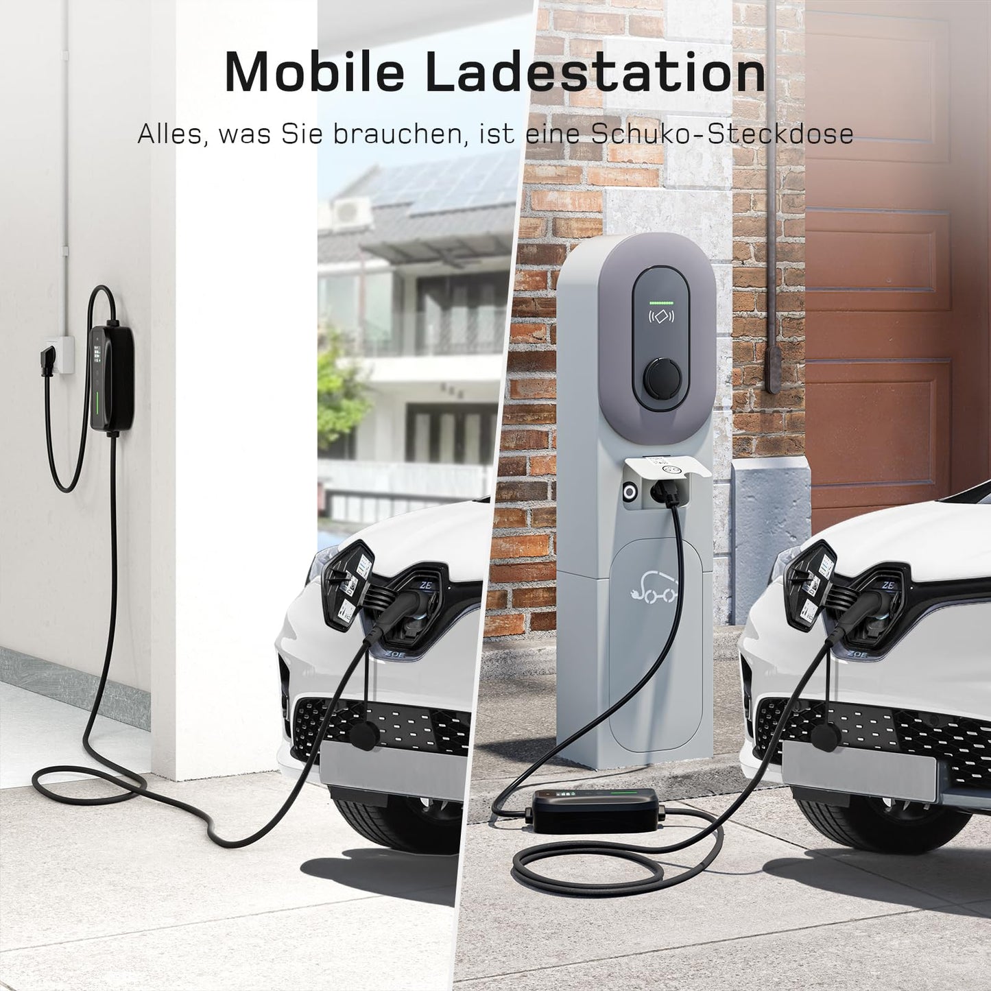 EU Portable Charger with Schuko v1