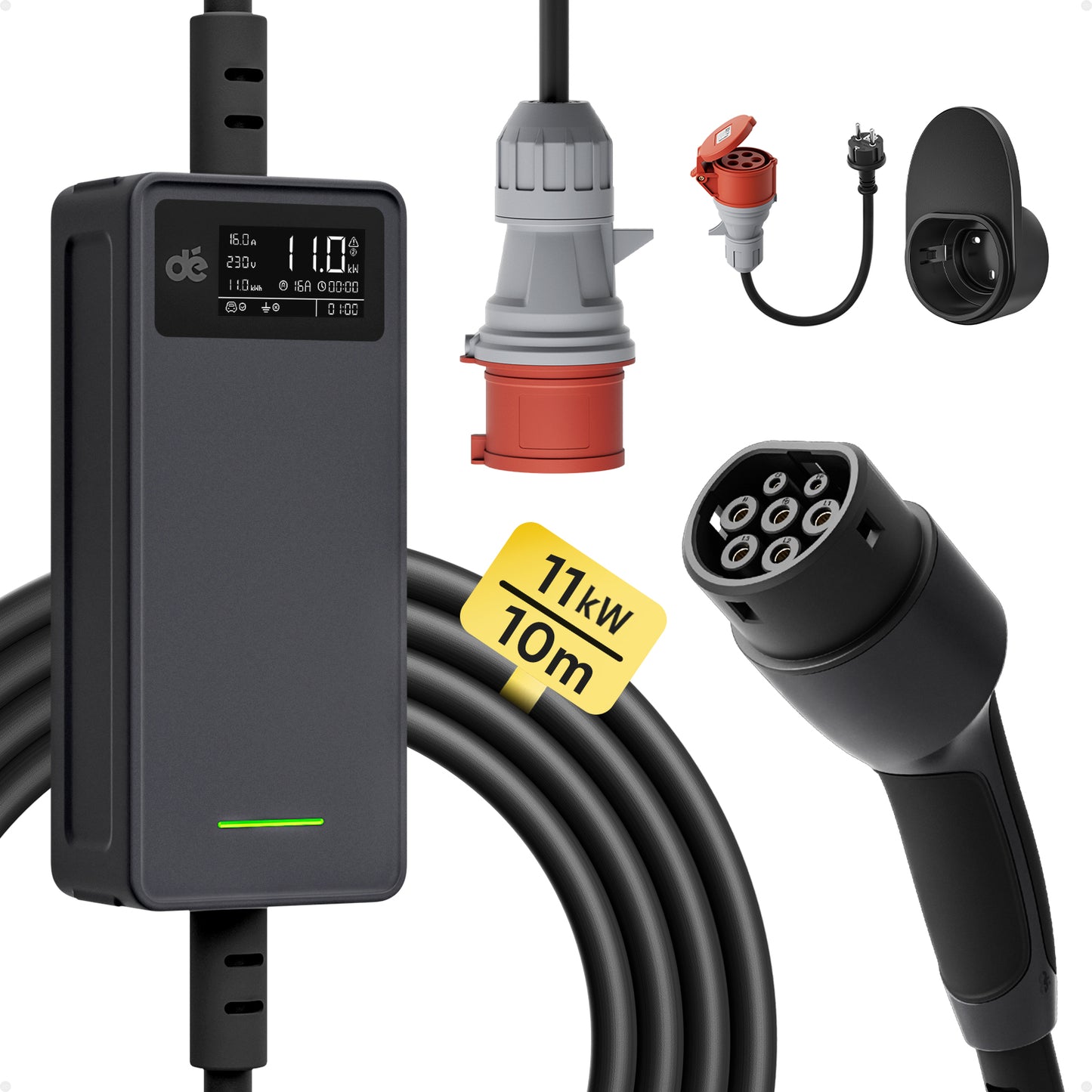 Chargeur portable EV UE avec Schuko v2