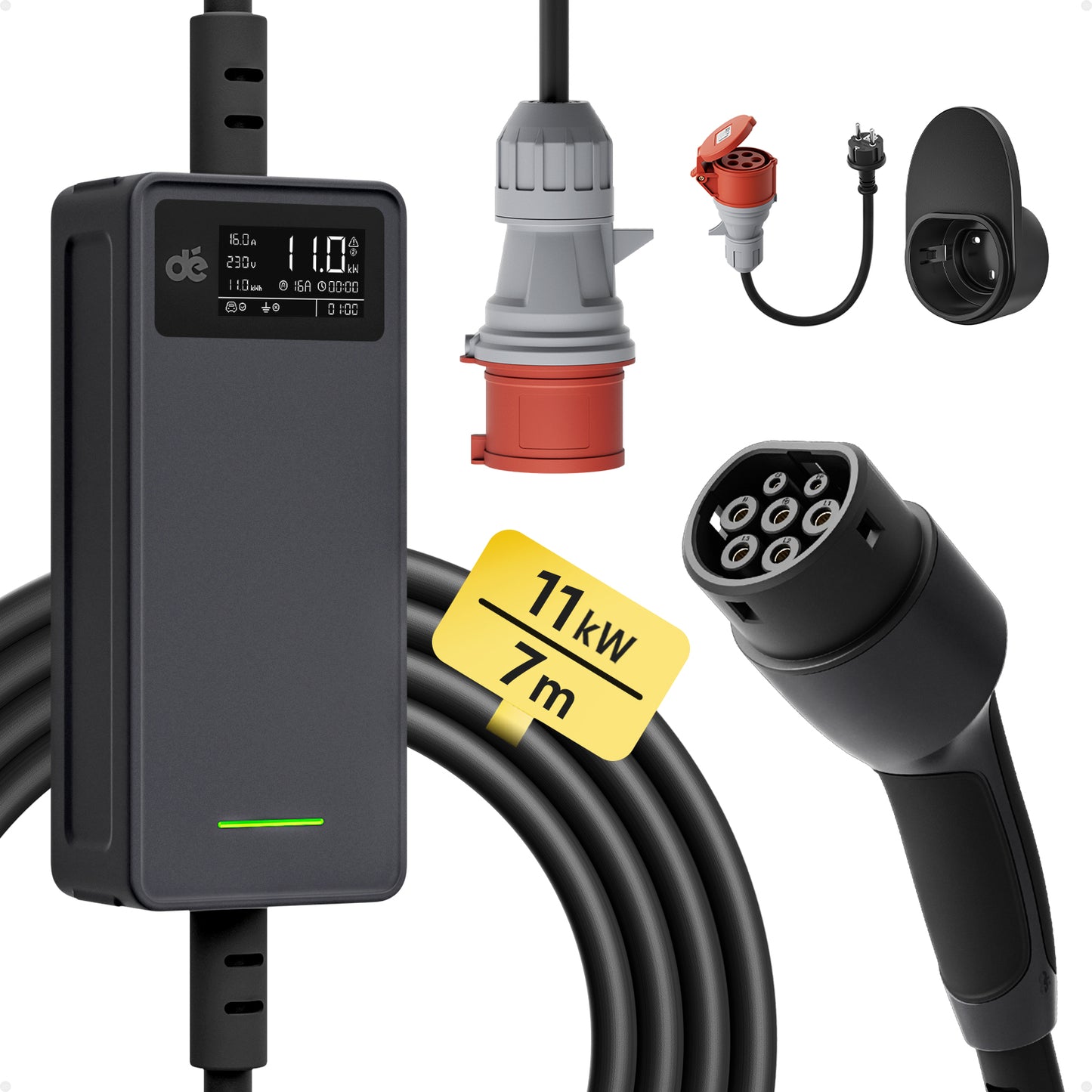 Chargeur portable EV UE avec Schuko v2