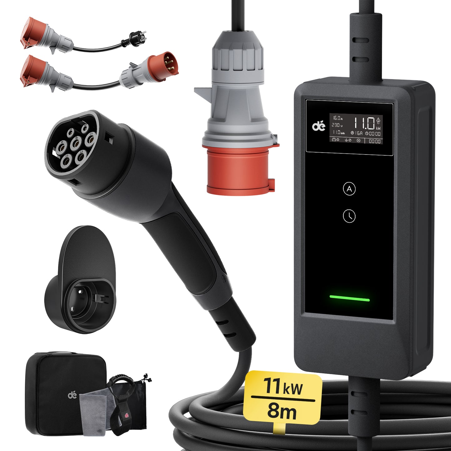 dé Portable EV Charger CEE 11kW v2 EU