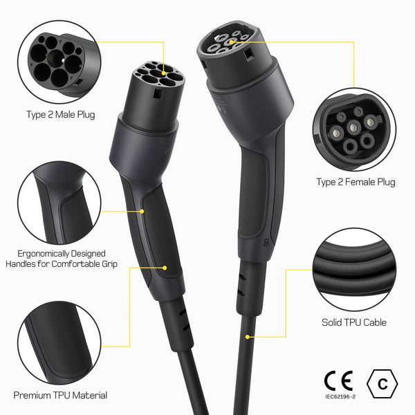 AU Type 2 Charging Cable