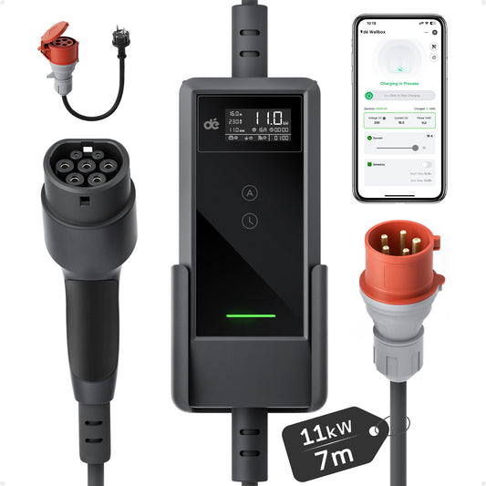dé Portable EV Charger CEE 11kW v2 EU