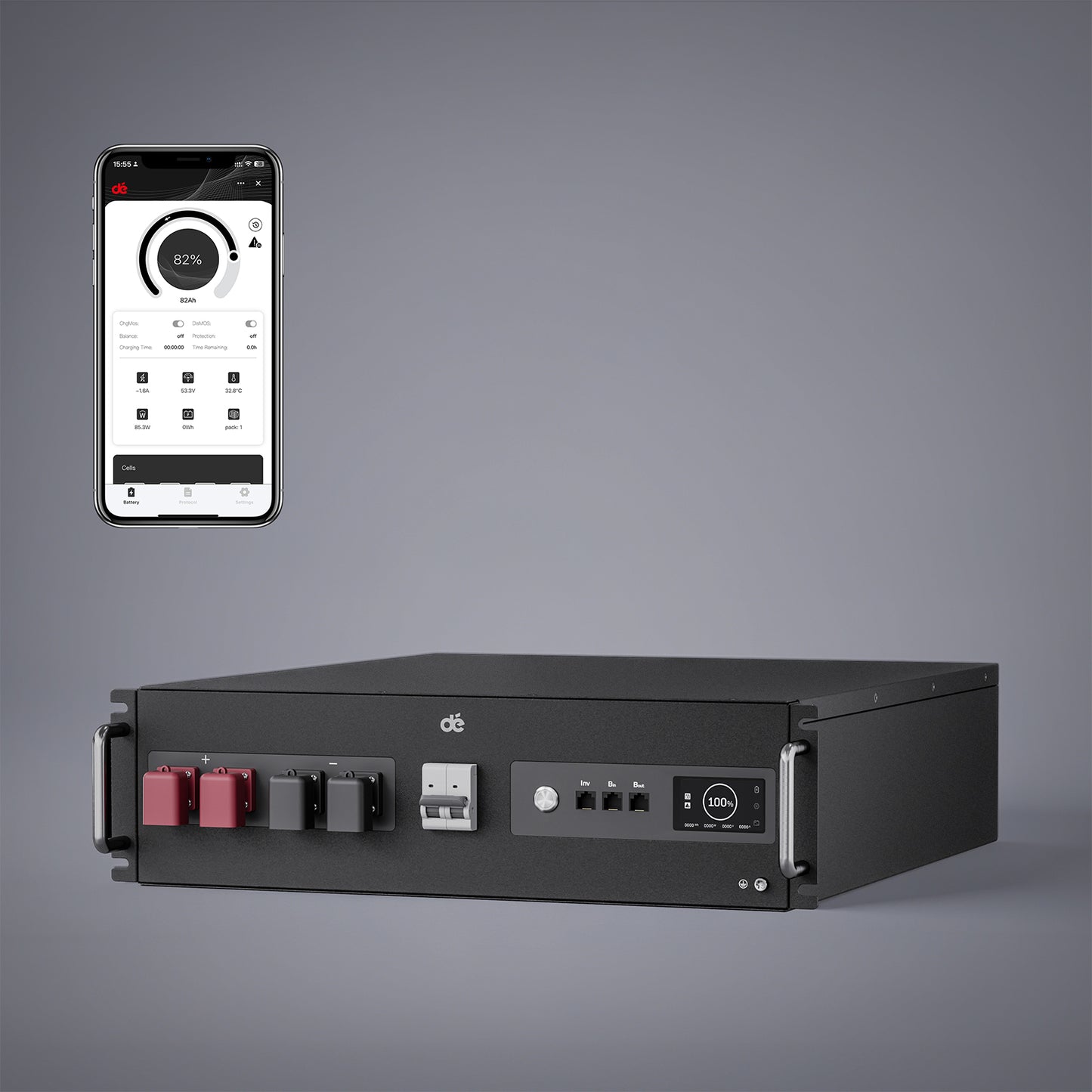 dé 5120Wh LiFePO4 Battery