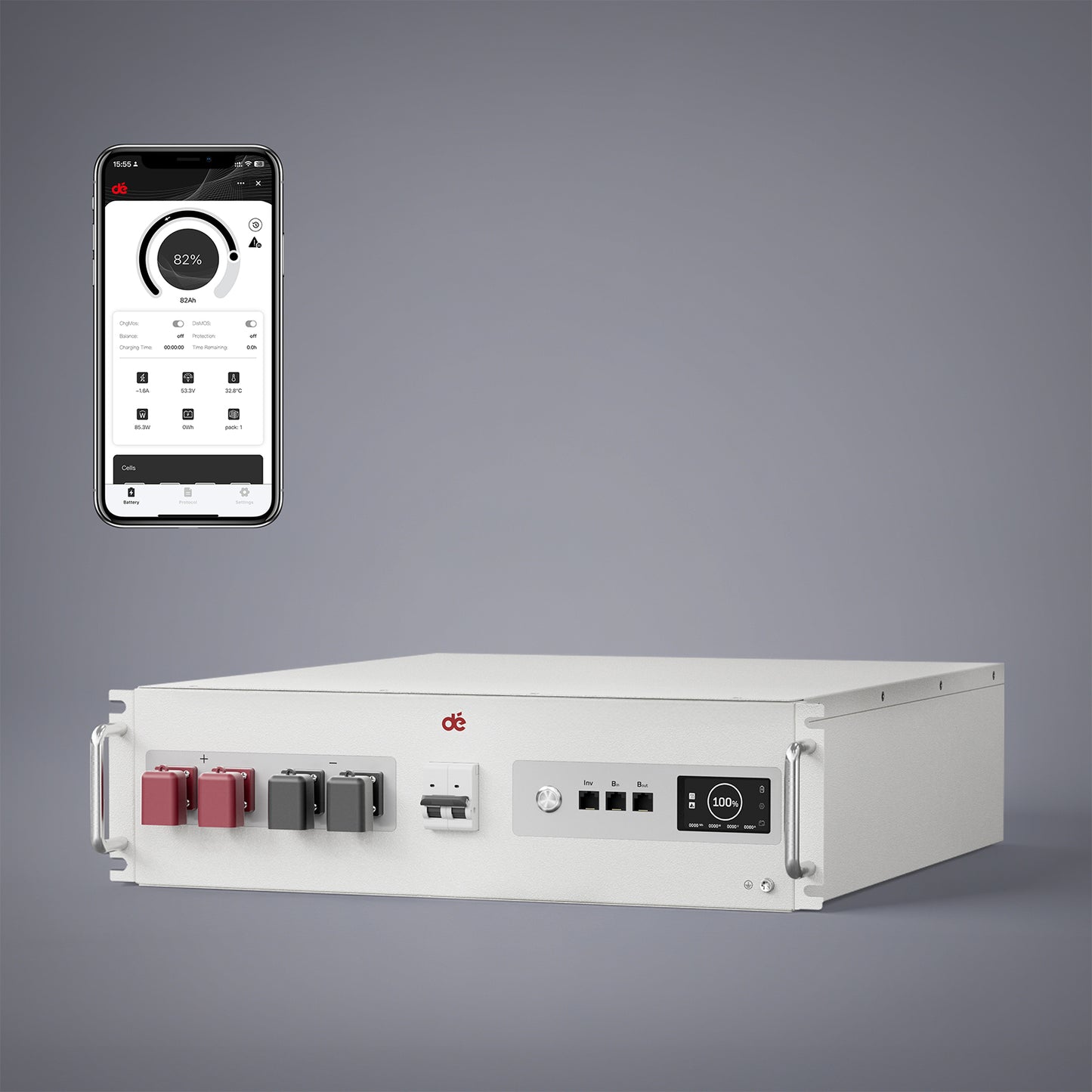 dé 5120Wh LiFePO4 Battery