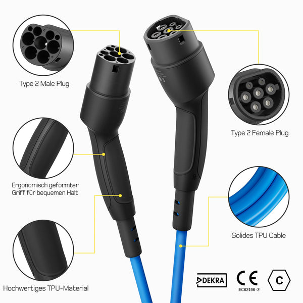 AU Type 2 Charging Cable