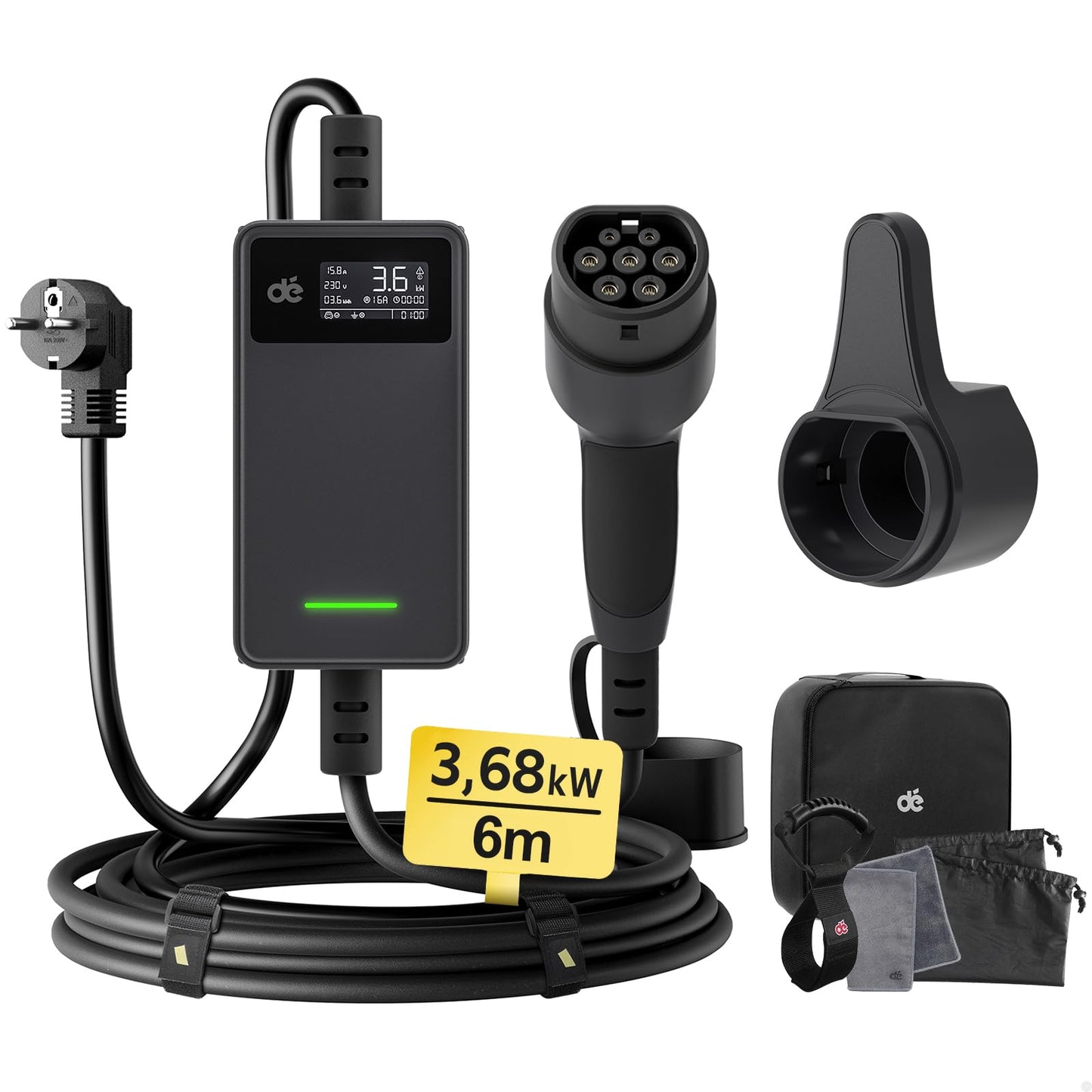 dé Portable EV Charger Schuko v1 EU