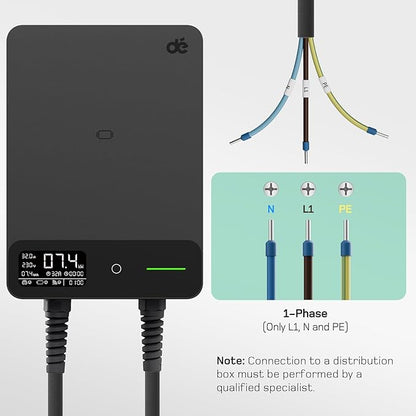 dé Type 2 Wallbox 7kW AU